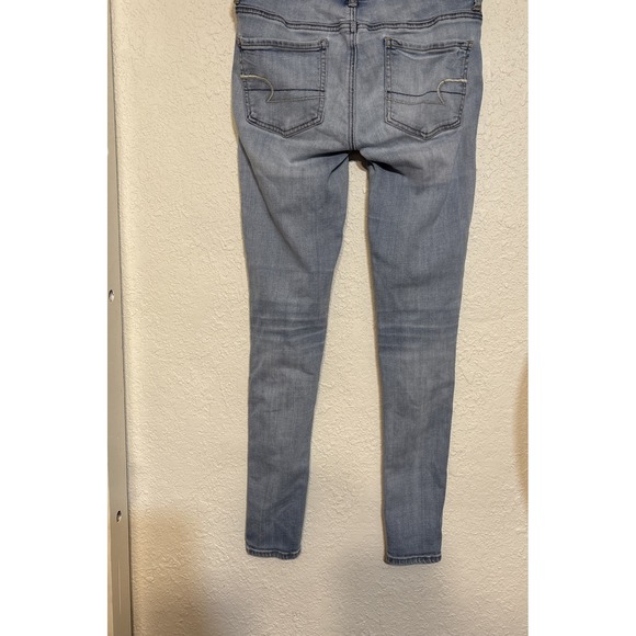 American Eagle Outfitters Skinny Blue Jeans Womens 2 Light Blue - Picture 5 of 10